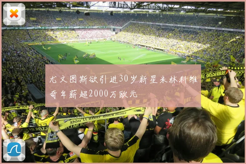 尤文图斯欲引进30岁新星米林科维奇年薪超2000万欧元